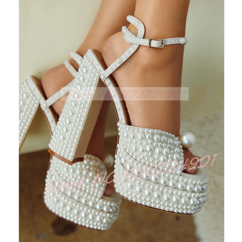 Women's White Pearl Platform S - огляд і ціна Women'S Shoes Quality
